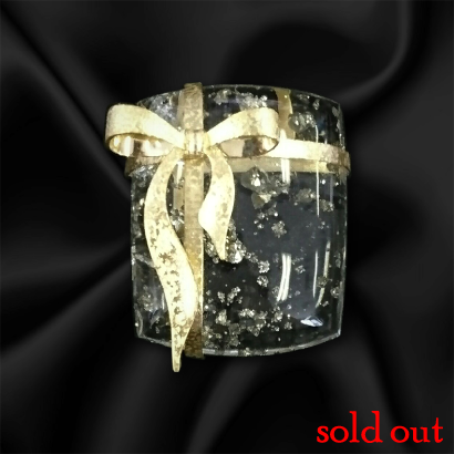 激レア！パイライト水晶のゴールドラッピング