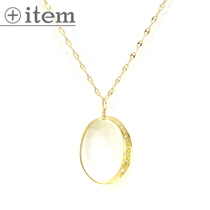 メビウスの輪のモダンネックレス