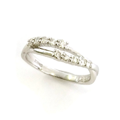 シンプルモダンのピンキーリング