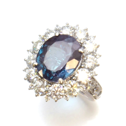 TVでも紹介！迫力のアレキサンドライトリング