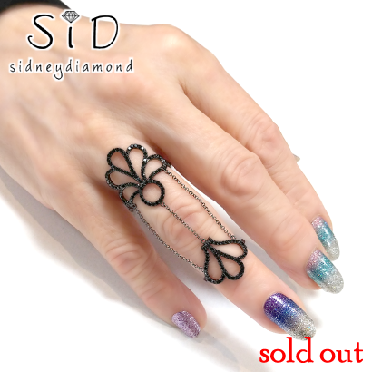 チェーンで繋ぐ二関節フラワーリング